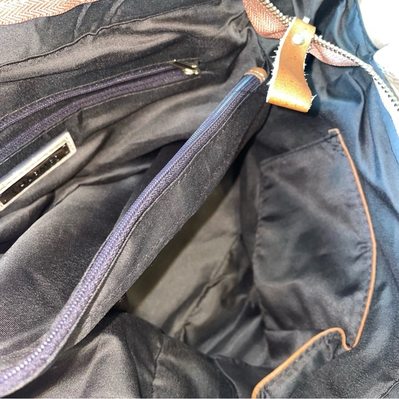 Charmes leather patchwork tote crossbody - Picture 13 of 14